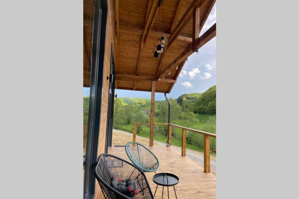 Valley House Cabana Cu Priveliste De Vis Sita Buzaului Bagian luar foto